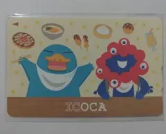 ひ*ん様 ミャクミャク　ICOCA コラボ ミャクミャク」と「イコちゃん」が描かれた「万博記念ICOCA