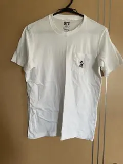 ユニクロUNIQLO ミッキーマウス Tシャツ M ホワイトディズニー