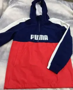 未使用品 PUMA　レトロハーフジップウーブンジャケット