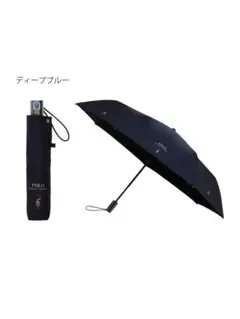 美品　ポロ ラルフ ローレン カラーポニー　自動開閉 ワンタッチ　折りたたみ雨傘のサムネイル