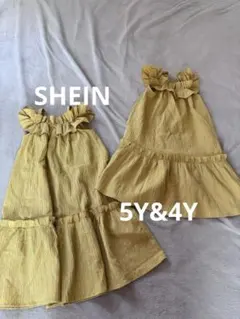 姉妹ワンピースドレスのサムネイル