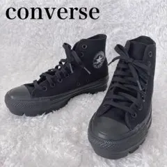 【極美品】厚底☆CONVERSE オールスター100チャンクハイ 25cm