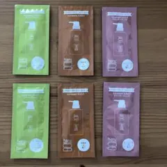 新品［haru］kurokami スカルプシャンプー＊お試し３種×２＊６包セットのサムネイル