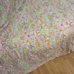 リバティ　ロマンス小杉　シングル　掛布団カバー　いちごどろぼう