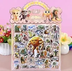 イタリアンブレインロット❤️ぷくぷくシール❤️大判2枚つづり