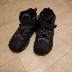【お値下げしました！】KEENキッズ防水ハイカットトレッキングシューズ　18cm