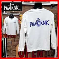 PHAtRNK ファットランク　マリア像　プリント　長袖Tシャツ　Ｍ　ホワイト