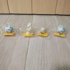 キャラクター フィギュアセット ちいかわ　松屋　ウサギ　ラッコ　モモンガ
