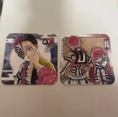 鬼滅の刃　猗窩座　アートコースター