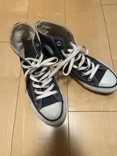 【美品】Converse All Star ネイビー ハイカット 24センチ