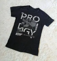 PRODIGYプロディジー 半袖Tシャツ クルーネック プリント グレー