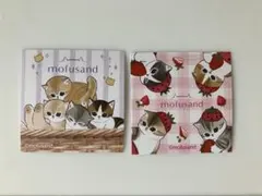 mofusand モフサンド　ステッカー　わっふれーむ　ファミリーにゃーと