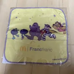 【新品・未使用】 2026 福袋 マクドナルド キャラクター ハンドタオル 紫