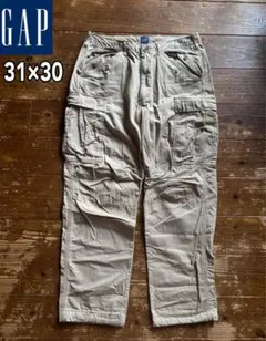 GAP ギャップ　カーゴパンツ　ベージュ　ウエスト約88センチ