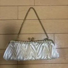パーティーバッグ　シャンパンゴールド　クラッチ