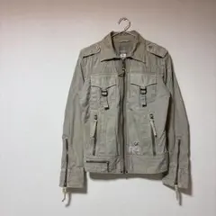 古着 00s DIESEL blue panthers punk Jacket