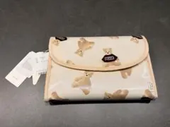 くま 熊 ジェラートピケ　母子手帳ケース