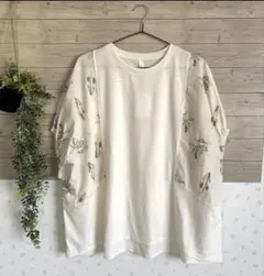 ★新品タグ付きルピリアン花柄刺繍プルオーバー★のサムネイル