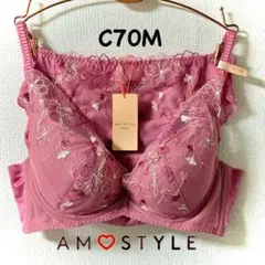 トリンプ アモスタイル チャーミングラマースリムラインDeepV C70M