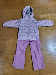 nima 120cm ピンク 幾何学模様 スキーウェアセット