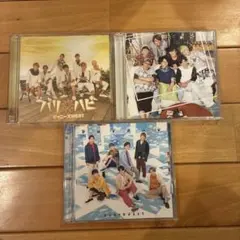 ジャニーズWEST シングル初回限定盤CD 3枚セット