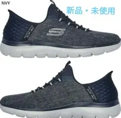 Skechers ネイビー スニーカー　スケッチャーズ　232469W　27cm