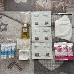 【新品・未使用】チェックアップ&スキンケアトライアルセット&のどぬ〜るぬれマスク