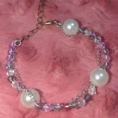 ハンドメイド:ブレスレット-strategic charm