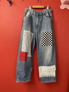 古着リメイクジーンズ