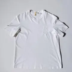 タグ付✨ブラミンク コットン クルーネック エンブレムTEE ロゴ刺繍 イエロー タグ付✨ブラミンク コットン クルーネック エンブレムTEE ロゴ刺繍