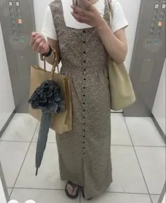 kastane 花柄ボタンマキシワンピースのサムネイル