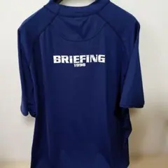 美品】BRIEFING GOLF モックネックシャツ ネイビー M - メルカリ