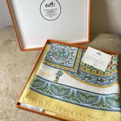 極美品 HERMES カレ90 BYZANTINS ビザンチンの空 スカーフのサムネイル