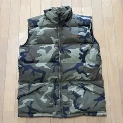 00s Carhartt カモフラージュ ダウンベスト Mのサムネイル