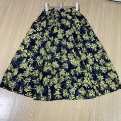 DRESSTERIOR ドレステリア フラワープリント マキシスカート 36のサムネイル