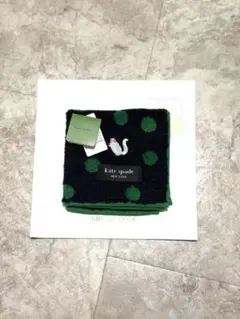 kate spade NEW YORK ハンカチ ドット 猫刺繍のサムネイル