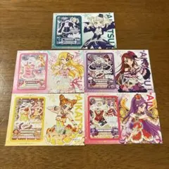 アイカツ！ アンコール　セブンイレブン　特典　シールのみ 5枚セット