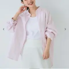 新品　coca オーバーサイズピンク　シャツ