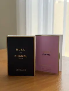 CHANEL オードパルファム テスター2ml 2種セット