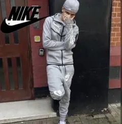 Central Cee着用 希少NIKEテックフリースLサイズ上のみ - メルカリ