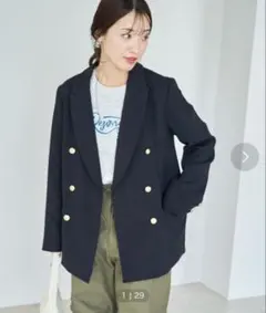 FREAK`S STORE ネイビージャケット