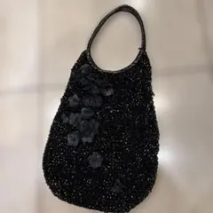 ✨早いもの勝ち✨アンテプリマワイヤーバッグブラックベルベット編み込みチャーム付き ✨早いもの勝ち✨アンテプリマワイヤーバッグブラックベルベット