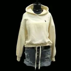 平成ギャル　y2k グランジ　U.S. POLO ASSN ポロ パーカー 短丈