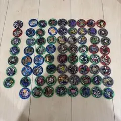 妖怪ウォッチ　キャラクター　コイン 70枚セット　メダル