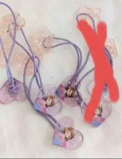 女の子 ヘアゴム ディズニープリンセス　ソフィア　ヘアー