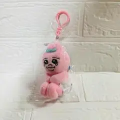 おぱんちゅうさぎ　韓国　お座り　ぬいぐるみ　キーホルダー　キーリング　マスコット