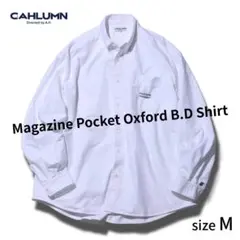 CAHLUMN Magazine Pocket Oxford B.D Shirt