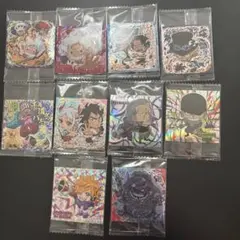 ワンピース大海賊シールウエハース　10枚セット