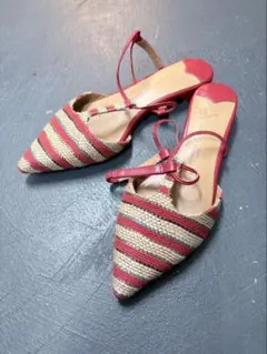 《美品》Tsuru by Mariko Oikawa パンプスサンダル 23.0のサムネイル
