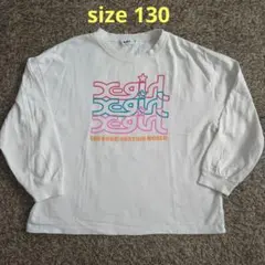 エックスガール　X-girl　Tシャツ　130　ダンス